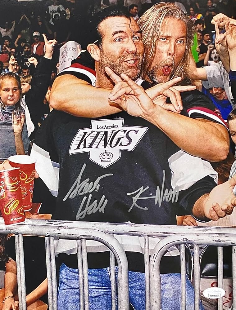 Scott Hall & Kevin Nash Signed Autographed 11x14 Photo JSA