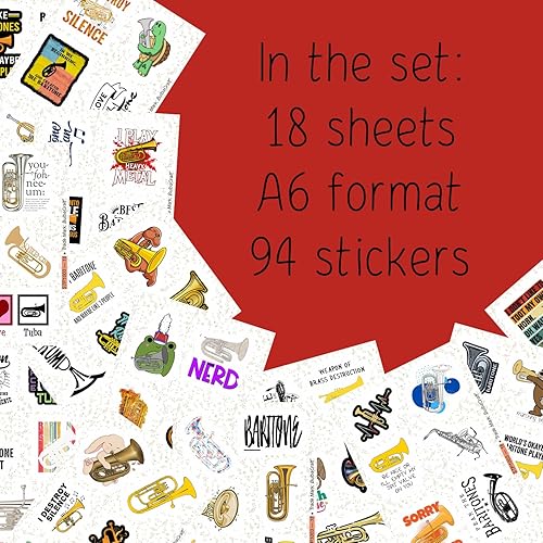 Vista 373 de BulbaCraft 100 calcomanías de baile para botella de agua, calcomanías de baile para álbumes de recortes, regalos para bailarines, regalos