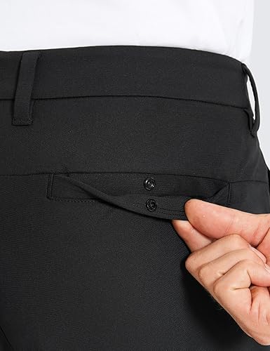 Miniatura 6 de CRZ YOGA - Pantalones de golf para hombre, de 28, 30, 32, 34 y 36 pulgadas, secado rápido, ligeros, casuales y para el trabajo, para usar todo el