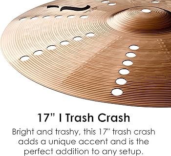 Amazon.com: Zildjian I Family Trash Crash Cymbal (ILH17TRC