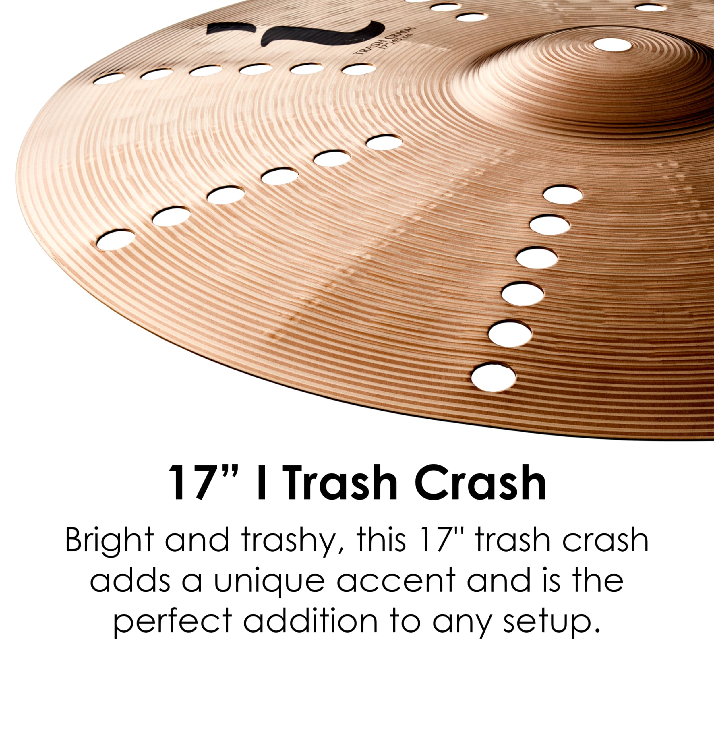 Amazon.com: Avedis Zildjian Company 17 inch I Series Trash Crash