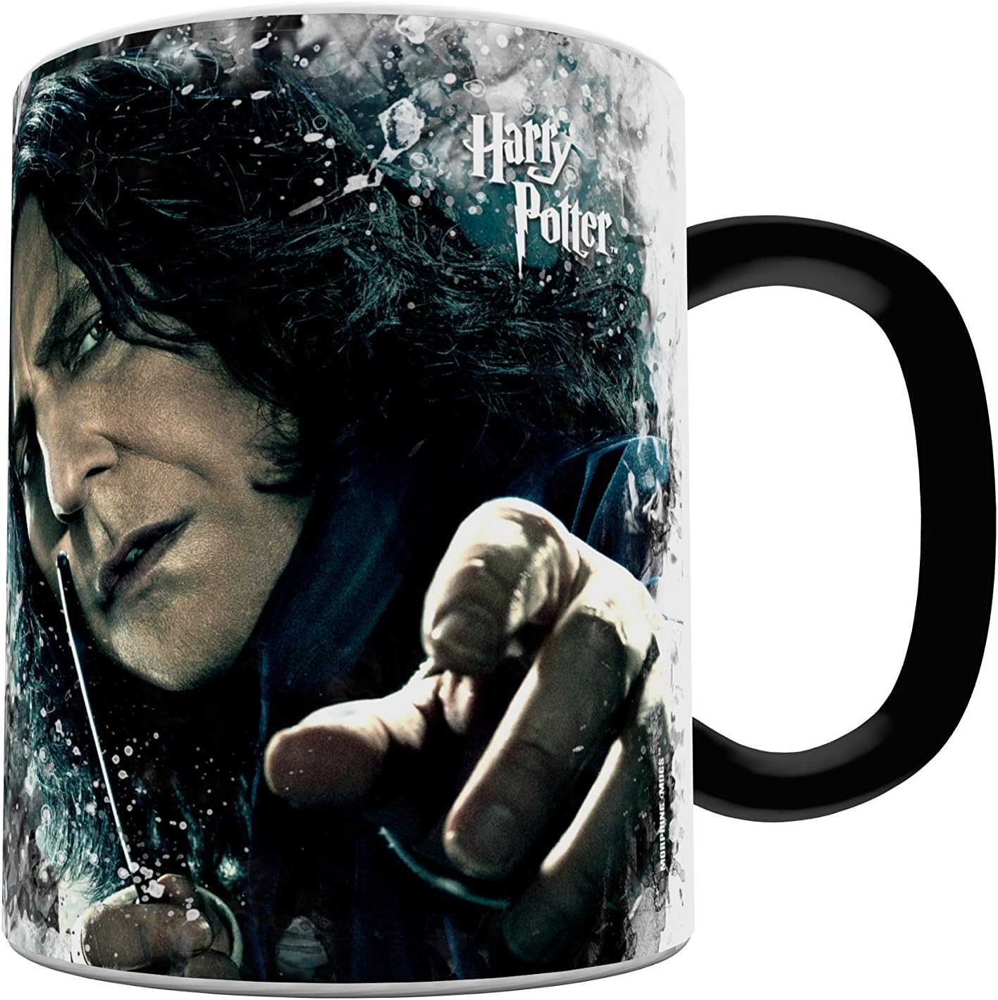 Morphing Mugs Harry Potter (Snape) Ceramic Mug, Black