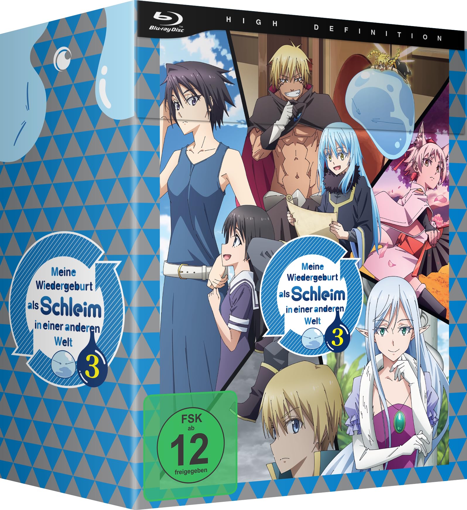 Crunchyroll GmbH Anime-Staffel Meine Wiedergeburt als Schleim in einer anderen Welt - Staffel 3 - Vol.1 mit Sammelschuber