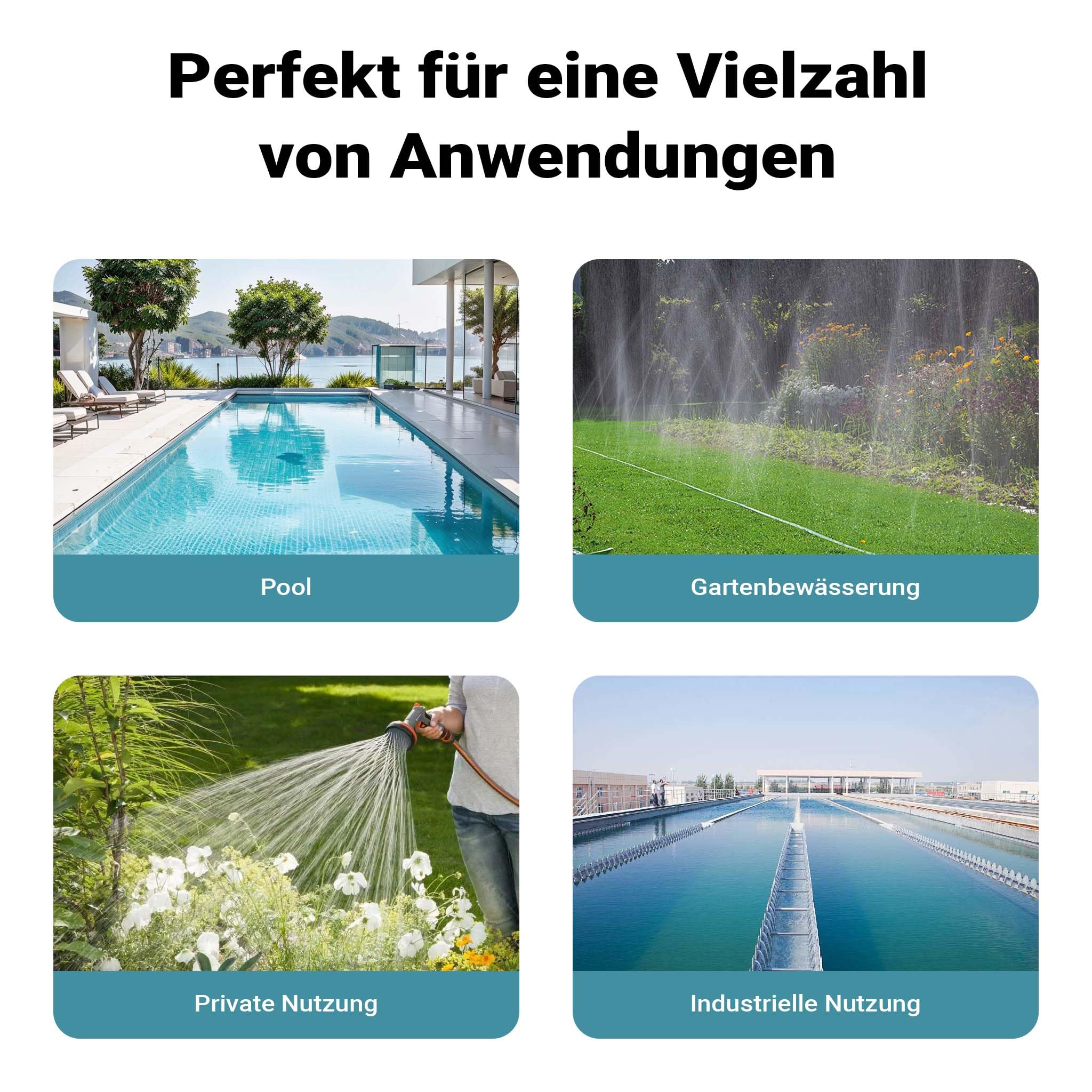 Wiltec Druckschalter mit Kabel EPC-2 230V bis 10 bar, Druckwächter mit Trockenlaufschutz für Hauswasserwerke und Pumpen, zuverlässige Pumpensteuerung