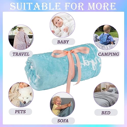 Miniatura 4 de Manta personalizada con nombre para niños y adultos, manta personalizada con nombre personalizado para niños, niñas y niños, regalos de cumpleaños