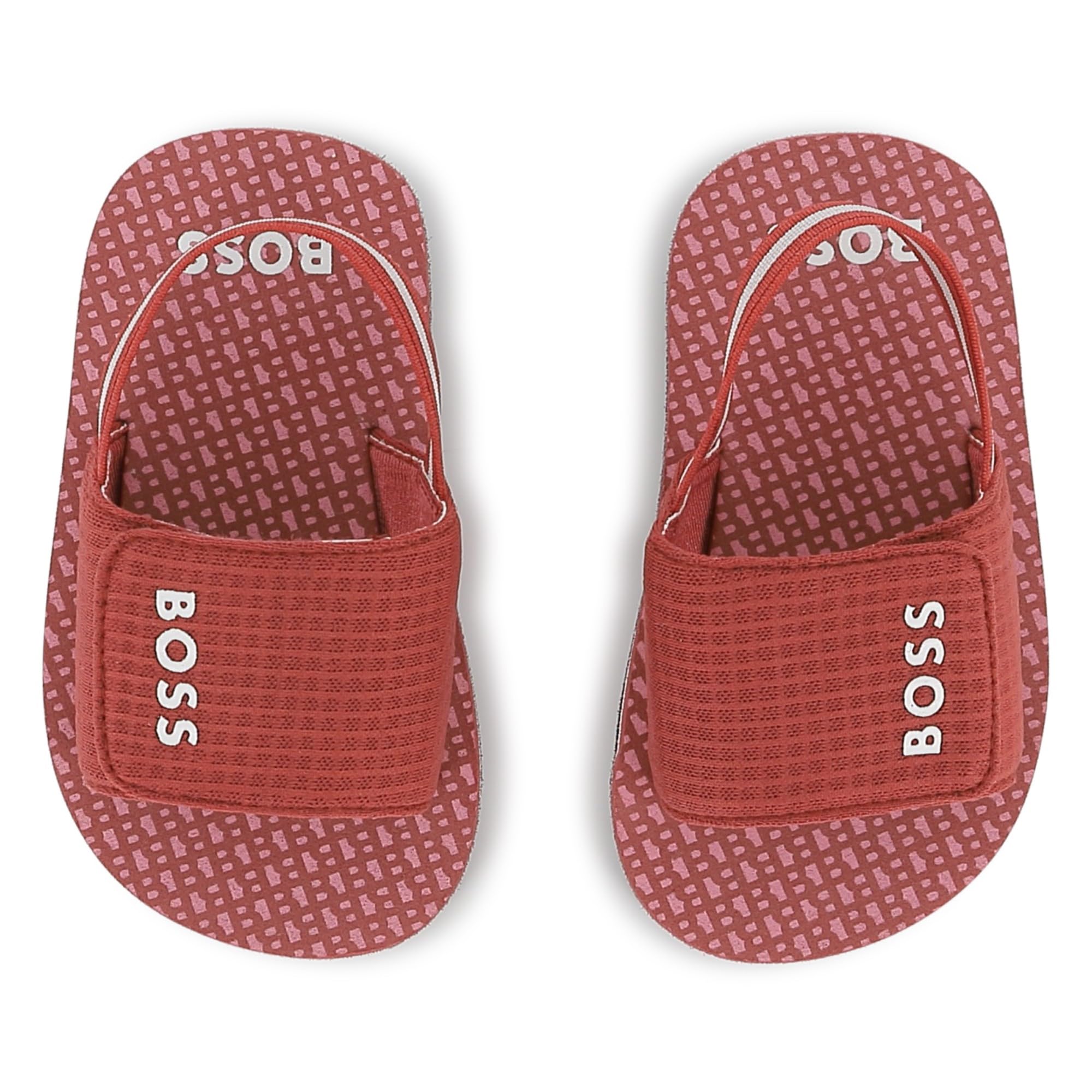 BOSS Aqua Slides Baby Boys, Red
