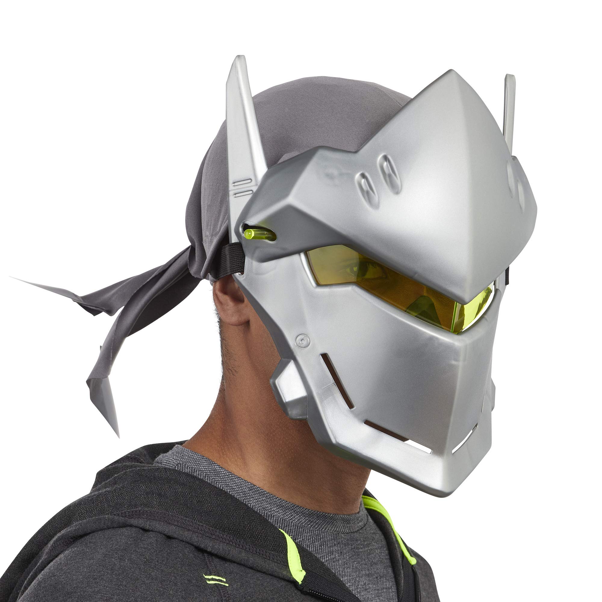 Amazon.com: Overwatch Genji Roleplay Mask with Flip-Up Visor