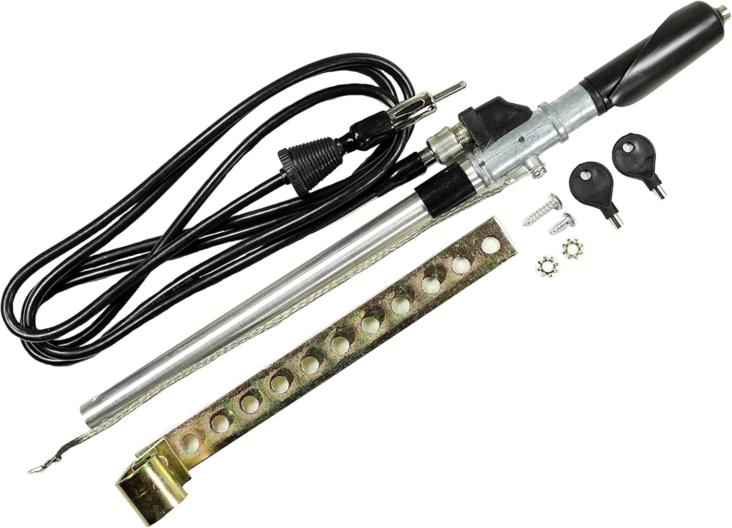 AntennaMastsRus - Manual Antenna Kit for 1993-2002 Volkswagen Cabrio, Golf, Jetta