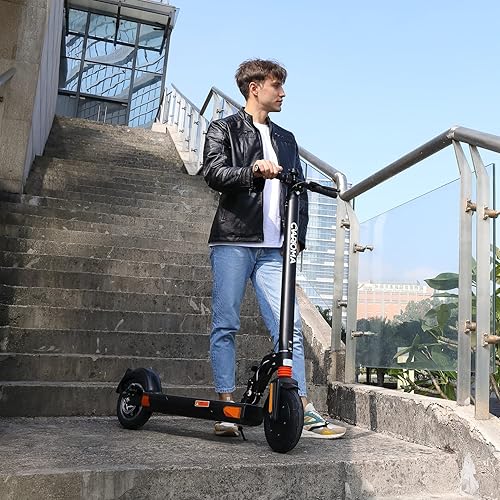 Miniatura 2 de Caroma Electric Scooter Adults Foldable Sports Electric Scooter with Seat for Adult Electric Bike,500W Motor 48V10.4AH,10" Solid Tires,30Miles Range