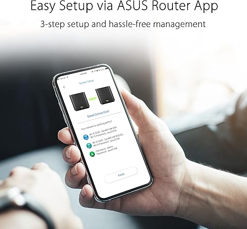 Miniatura 7 de ASUS ZenWiFi AX6600 Tri-Band Mesh WiFi 6 System (XT8 1PK) - Cobertura para todo el hogar de hasta 2750 pies cuadrados y más de 4 habitaciones,
