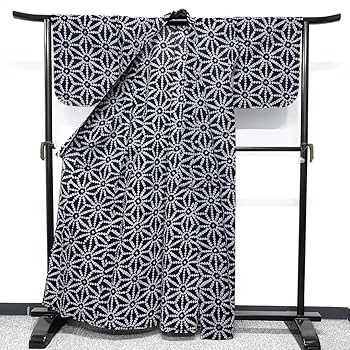 有松鳴海絞り✴︎麻の葉 Amazon.co.jp: 浴衣 有松鳴海絞り 麻の葉模様 麻の葉 着物 身丈