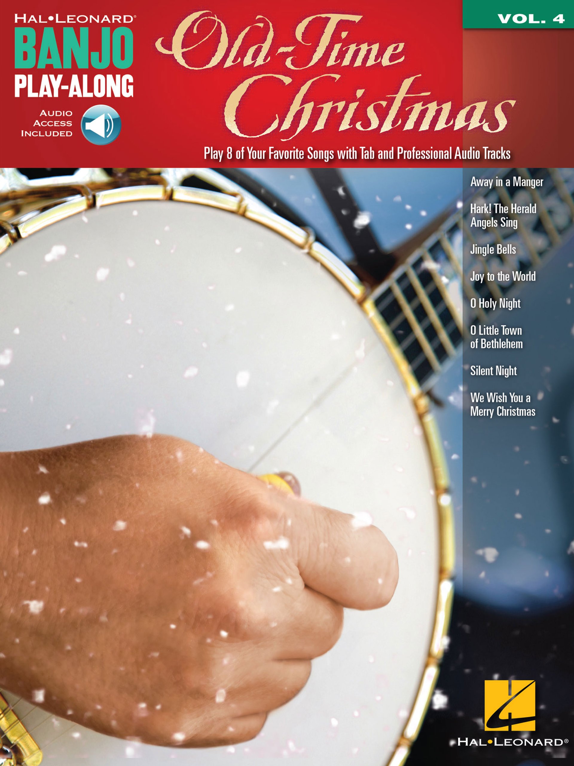 Old-Time Christmas Banjo Songbook: Banjo Play-Along Volume 4