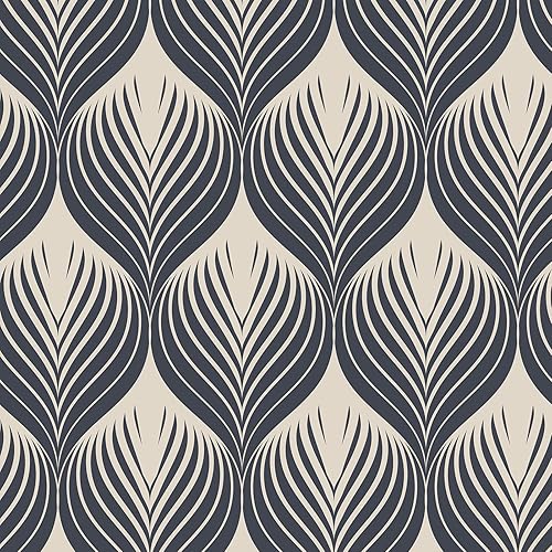 Miniatura 5 de Papel tapiz bohemio para despegar y pegar, diseño geométrico a rayas, autoadhesivo, para cocina, salpicadero, dormitorio, baño, impermeable, de