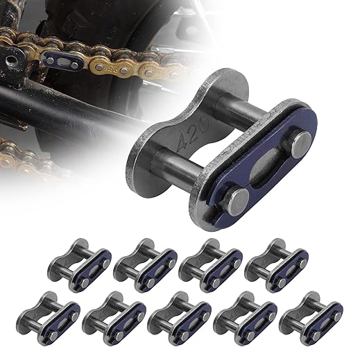 Enlace maestro de conexión de cadena 420 para ct200u Mini Bike 212cc Motor SSR 125cc 70cc 125cc Coolster Roketa Taotao SunL Pit Bike ATV Quad 4