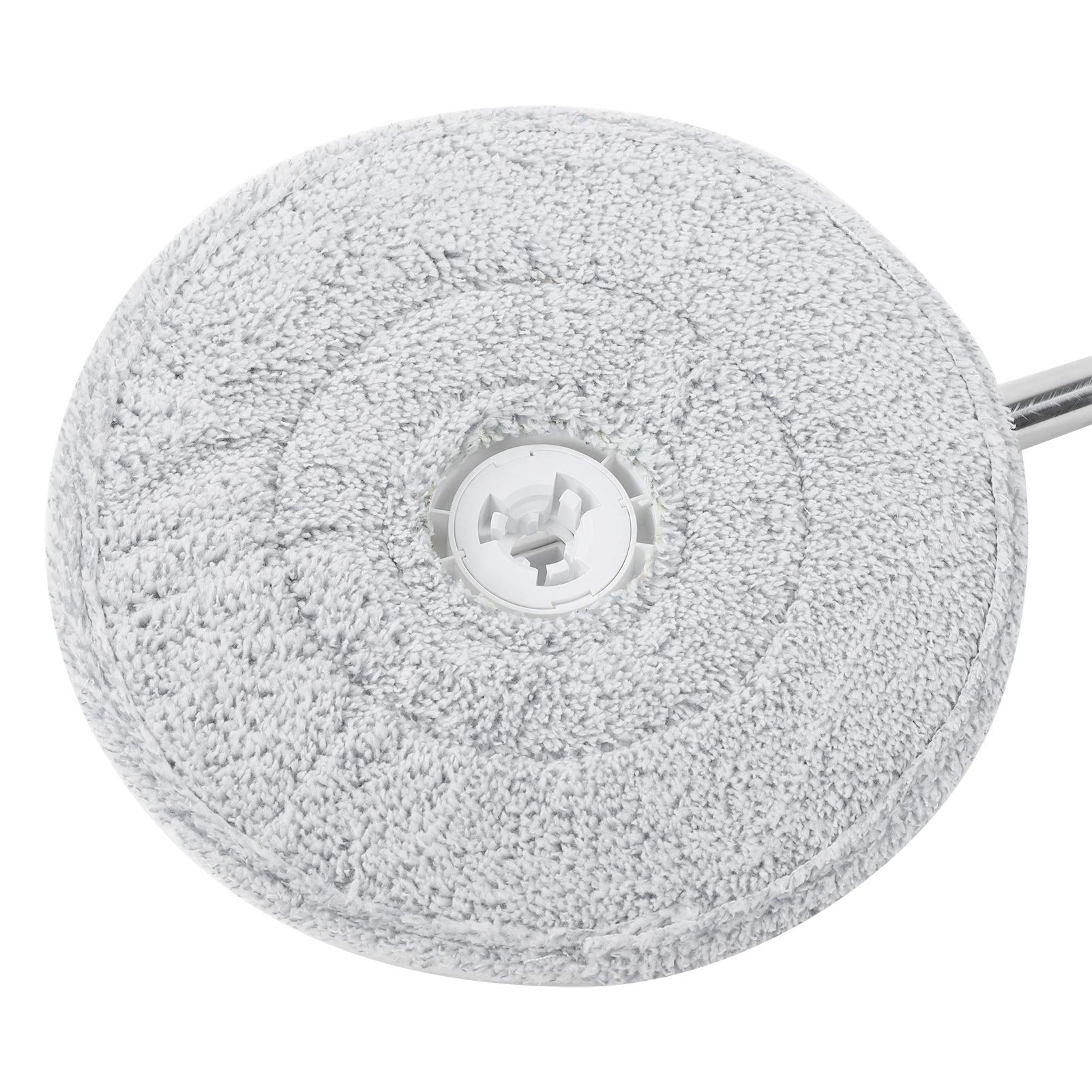 Herramienta Universal para Lavado de Manos sin Fregona Giratoria para una Fácil Limpieza del Hogar con de Acero Inoxidable y Paño de Microfibra, 1 Cubo y 1 Fregona Incluidos