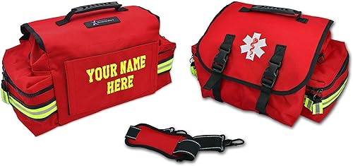 Miniatura 9 de Lightning X - Bolsa de trauma EMT personalizable con parche bordado con nombre - azul
