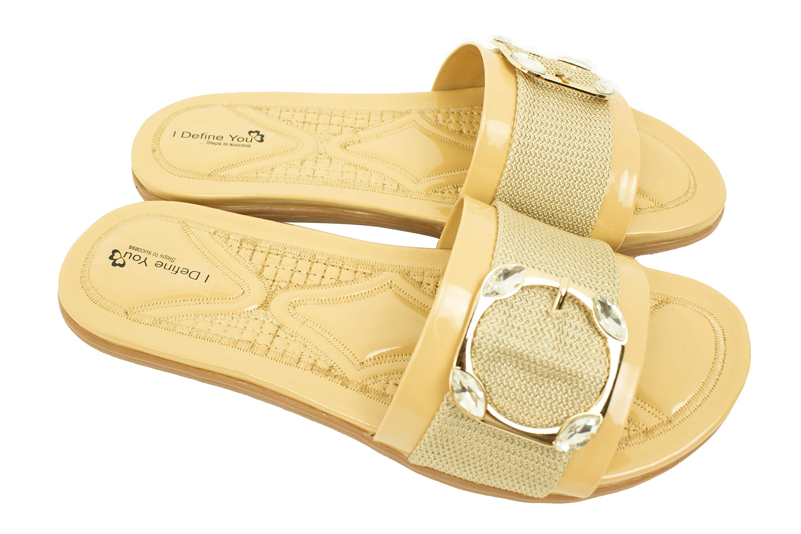 I Define YouVictoria Designer Comfortable Fancy Stylish Modern Light Weight Bellies for Girls and Women