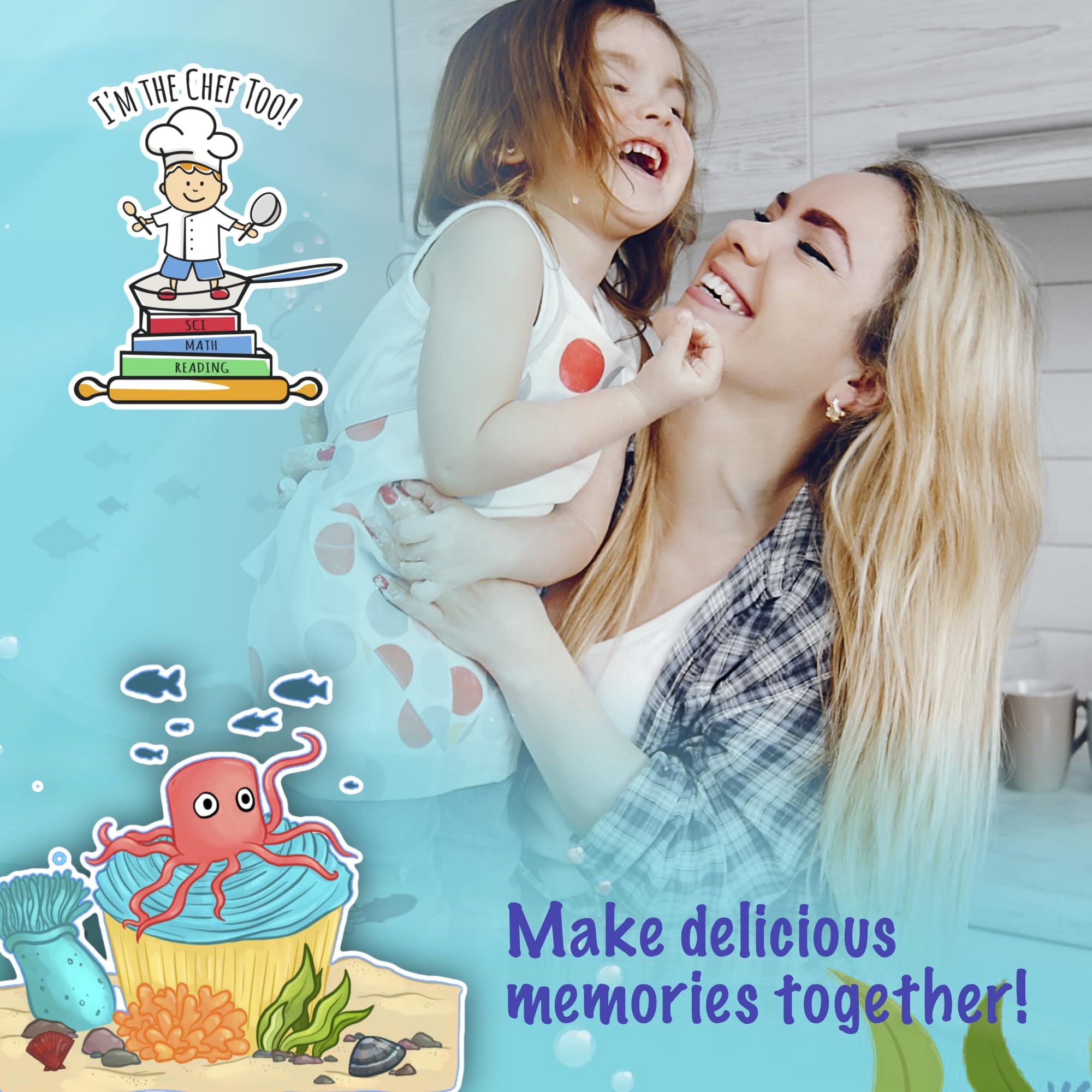 Snapklik.com : Im The Chef Too Kids Baking Kit For Kids, Under The Sea ...