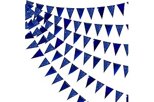 Awe-Inspiring Blue Pennant Banners that Elevate Celebrations