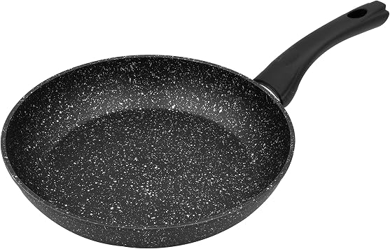 Blackmoor 24cm Frying Pan/Non-Stick Ceramic-Coated Skillet, PFAS-Free, Suitable for All Hob Types Including Induction/Black Classic 67070