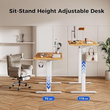 Agilestic Electric Standing Desk, 2 Memory Buttons, 100x60cm