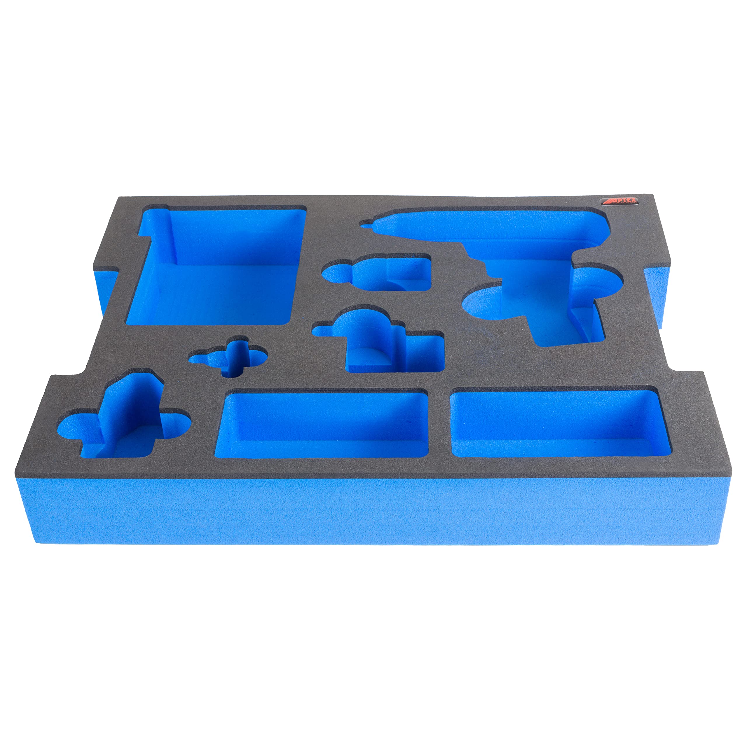 APTEX Insert Mousse Sur Mesure Pour Bosch Professional GSR 12V-15FC – Pour L-Boxx 102/136 G4