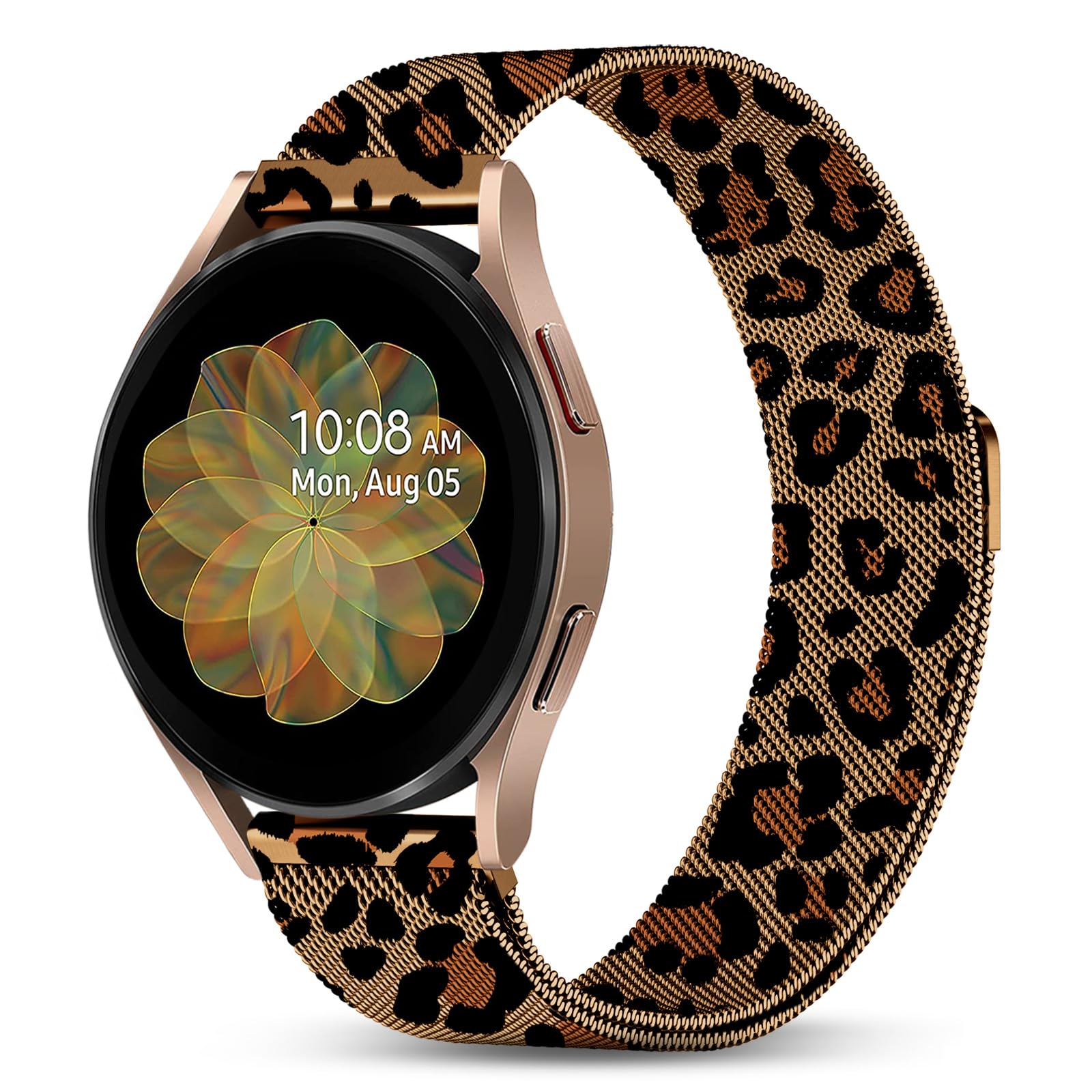 JKD Magnetic Metal Band Compatible with Samsung Galaxy Watch 7 Band, Galaxy Watch 6 5 4 FE 40mm 44mm/5 Pro 45mm/Watch 6 4 Classic/Active 2, 20mm