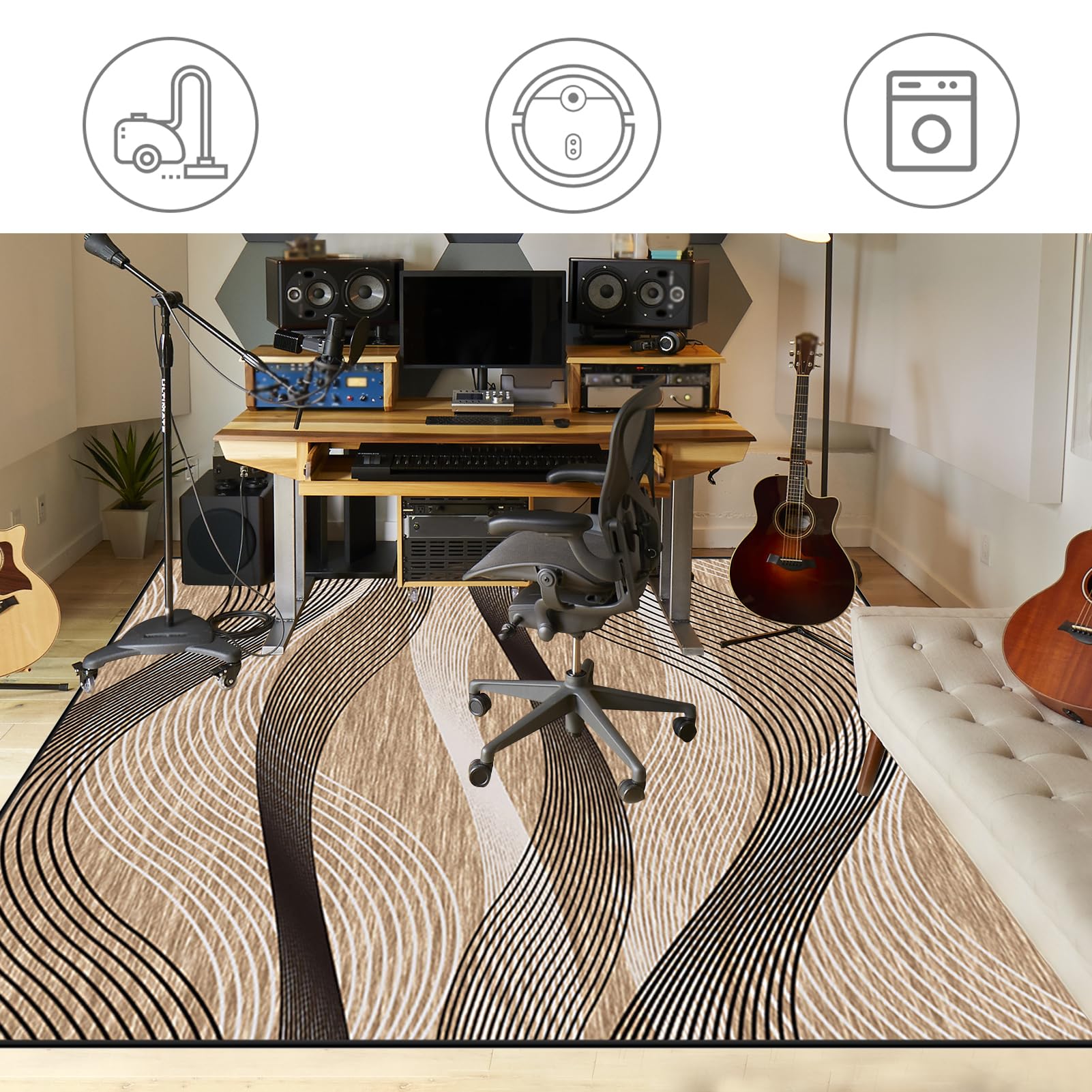 180 x 140 cm Mata akustyczna do perkusji - Mata perkusyjna i perkusyjna - dźwiękoszczelna mata bębnowa - bęben Jazz Elektroniczna mata perkusyjna do Kasjer i innych instrumentów