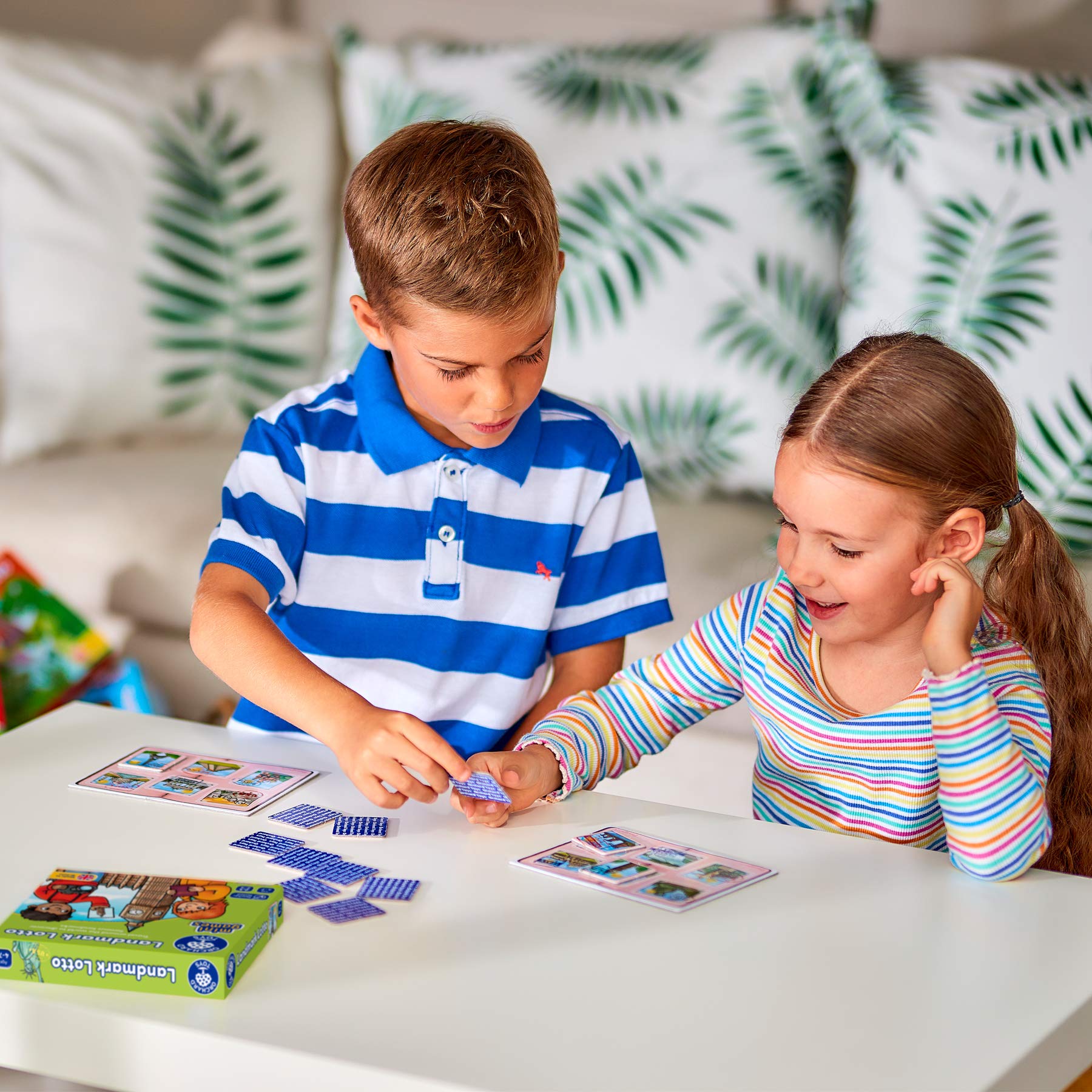 Orchard Toys Landmark Lotto Educational Memory Game | Geography Learning for Ages 4-7 | Matching Game Builds Memory Skills | Teacher Tested Learning Tool 1