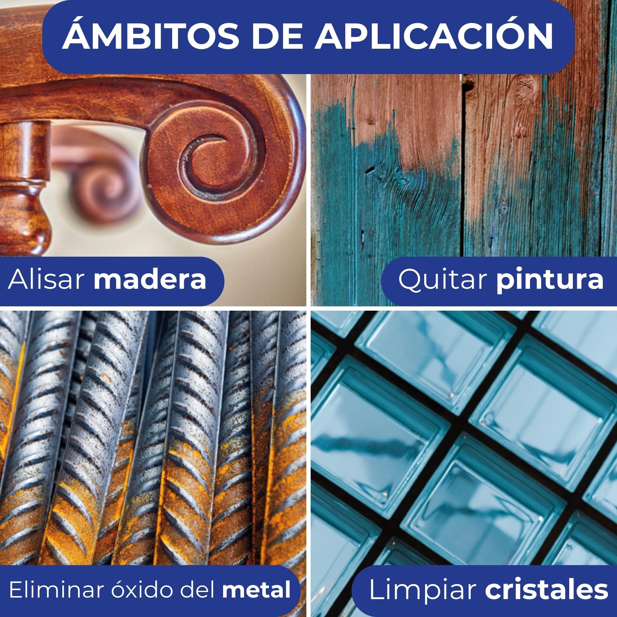 RAKSO Lana de acero extrafina 0000 - Ideal para abrillantar, pulir y limpiar superficies - Accesorios para amoladora