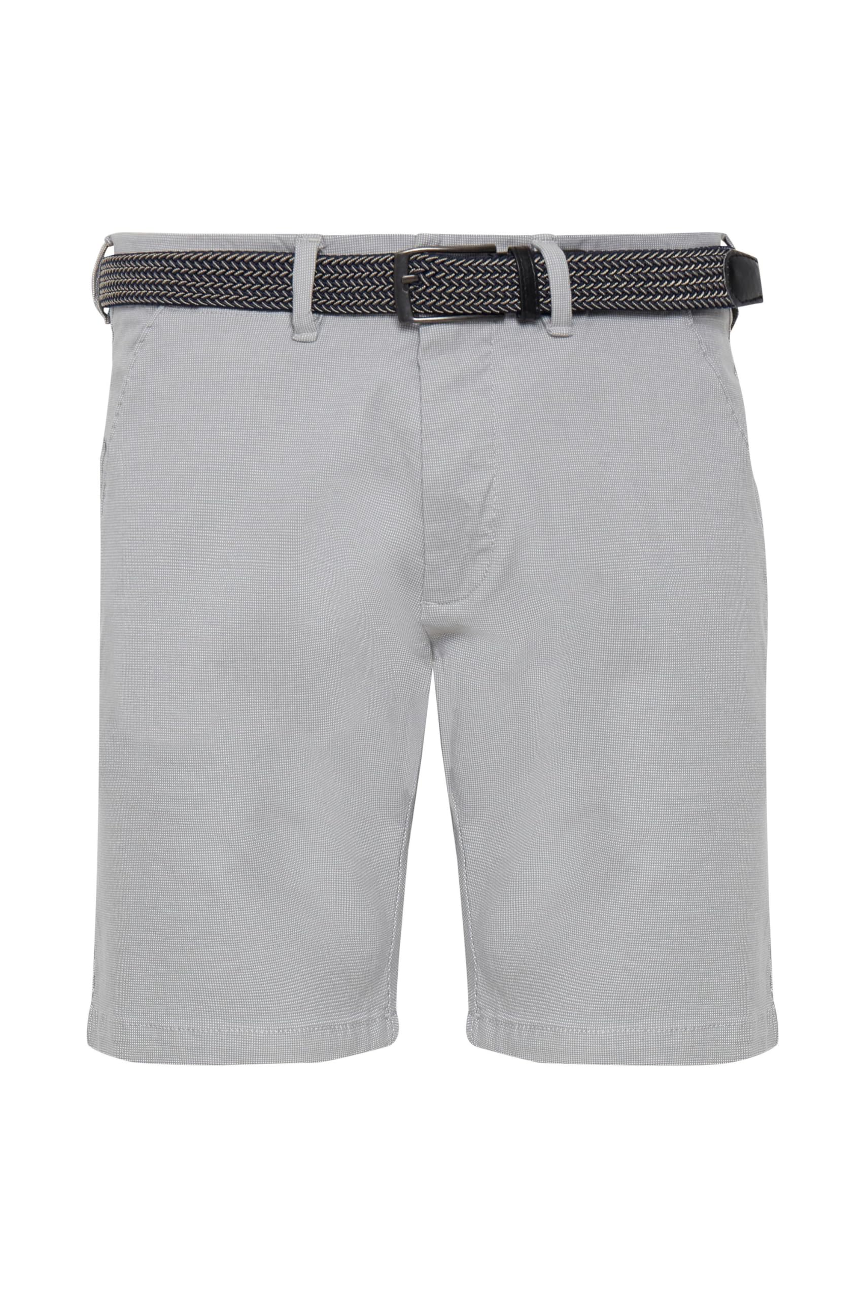 Indicode IDLozano Herren Chino Shorts Bermuda Kurze Hose mit Stretch und Gürtel
