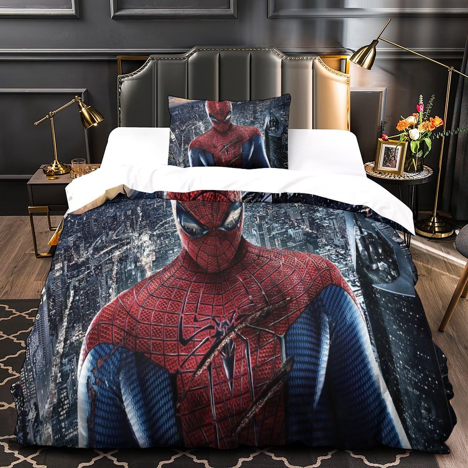Quilt Covers Spiderman Bedding Set Full Spider Man Marvel 100