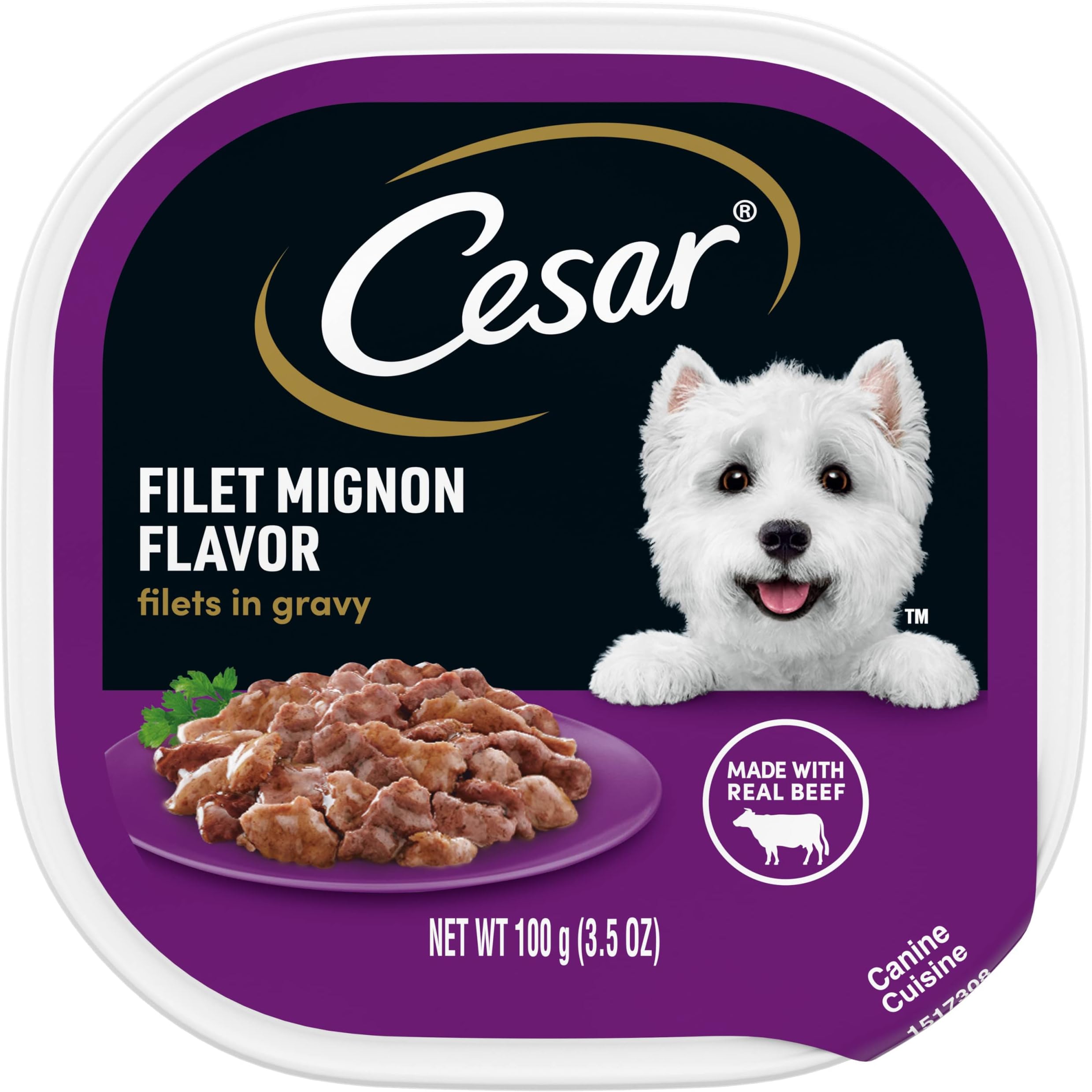 Gourmet Filet Mignon Wet Dog Food, 3.5 Oz