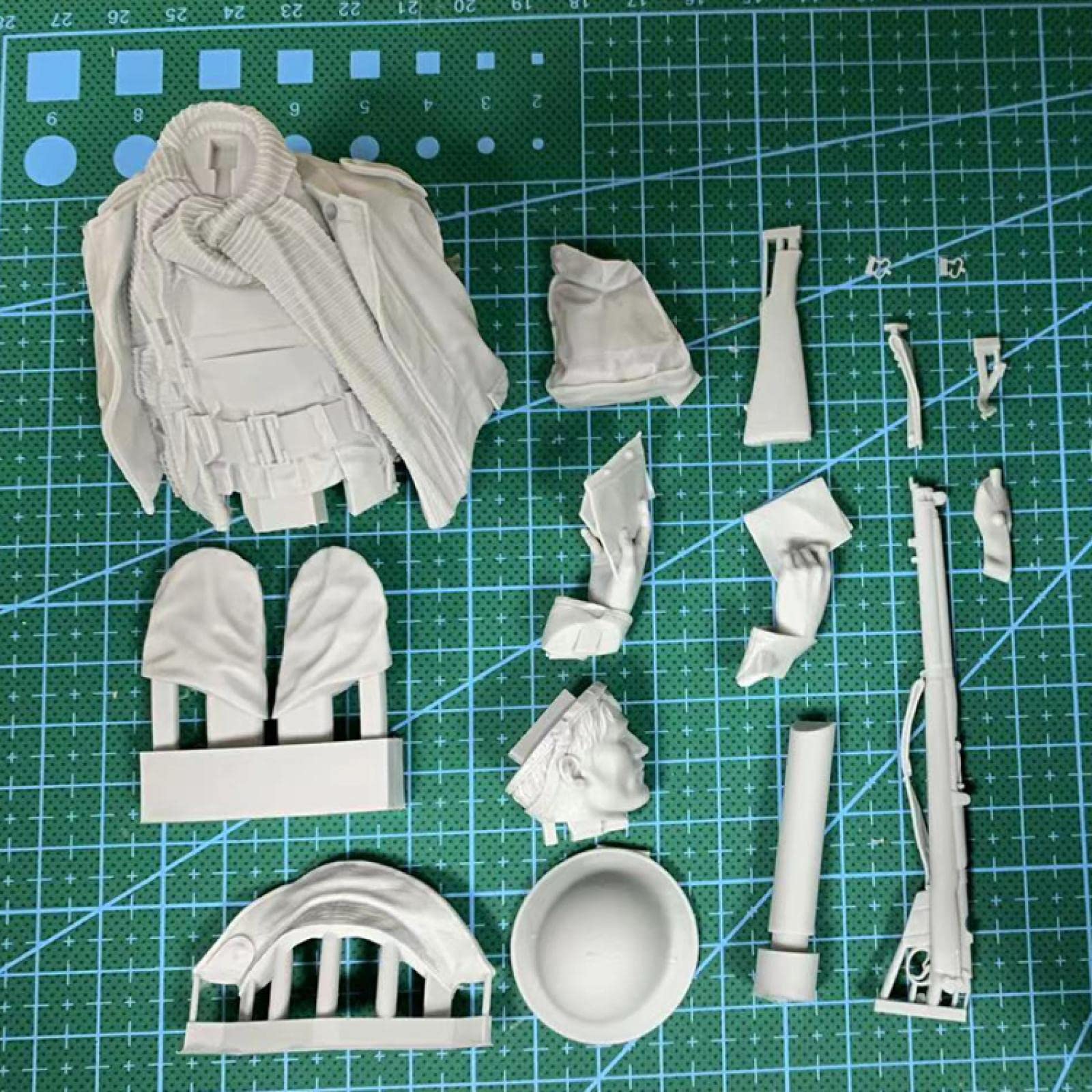 1:10 figurine buste en résine soldat militaire usa