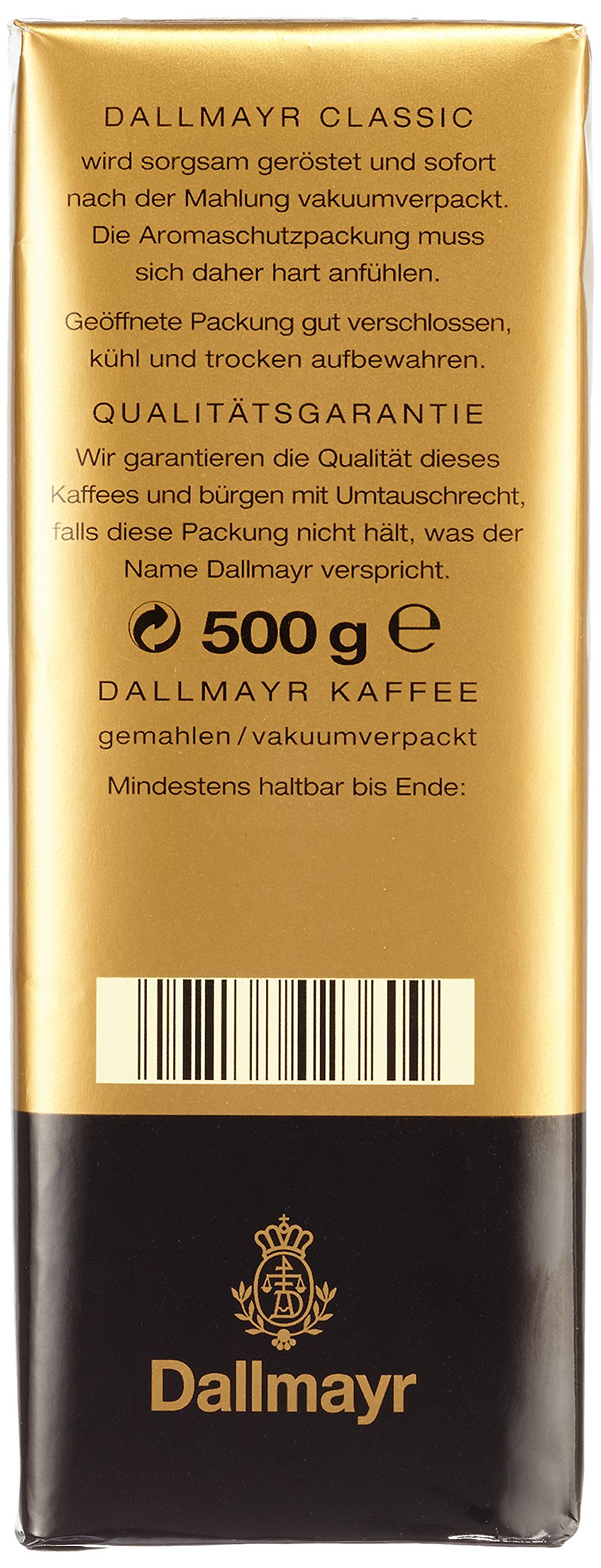 Dallmayr Classic, 12er Pack (12 x 500 g)