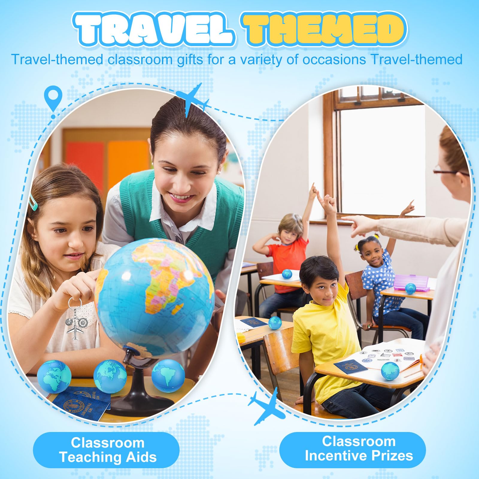 HyDren 12 Sets Travel Party Favors Earth Stress Balls...
