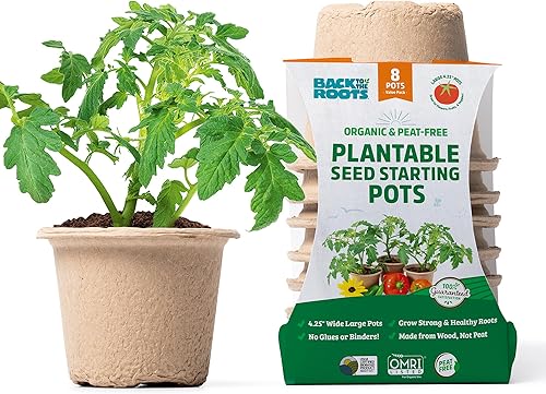 Miniatura 7 de Back to the Roots Macetas de semillas orgánicas y plantables (24 unidades)
