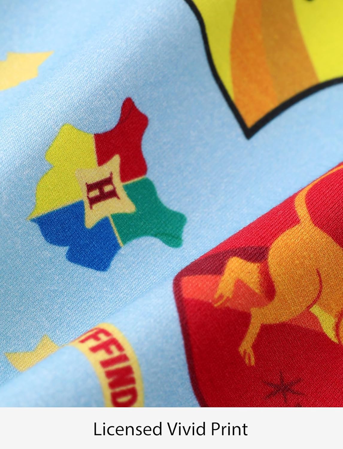 Harry Potter Pajamas with Bamboo Viscose Gryffindor Hogwarts Boys/Girls Snug Fit Shirt and Pant from Toddler to Big Kid - Image 3