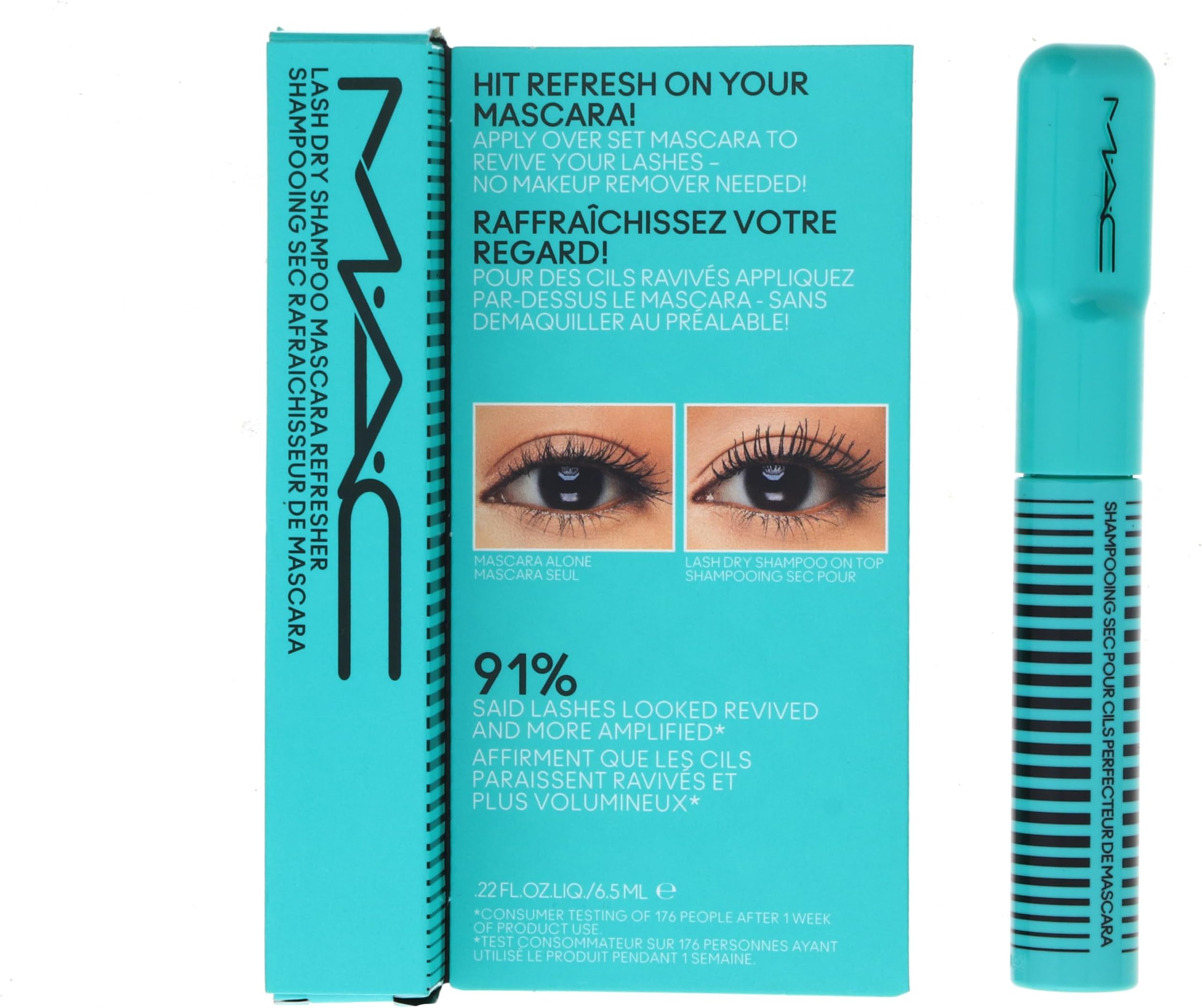 MAC Lash Dry Shampoo Mascara Refresher .22 fl oz / 6.5 mL