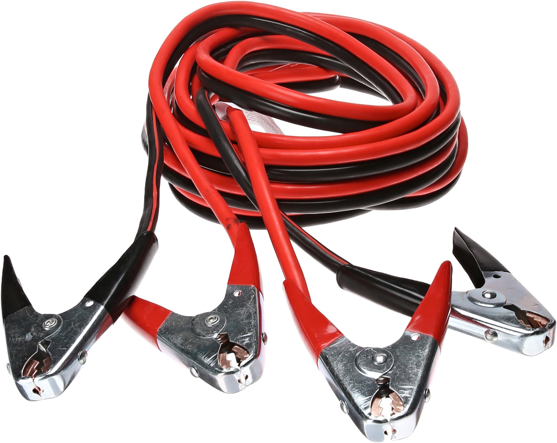 CBC25 Heavy Duty 2 Gauge Wire Extra Long 25 Feet Ft Length 600 Amp Copper Plate Parrot Jaw Auto Booster Jumper Jumping Cable by CTT