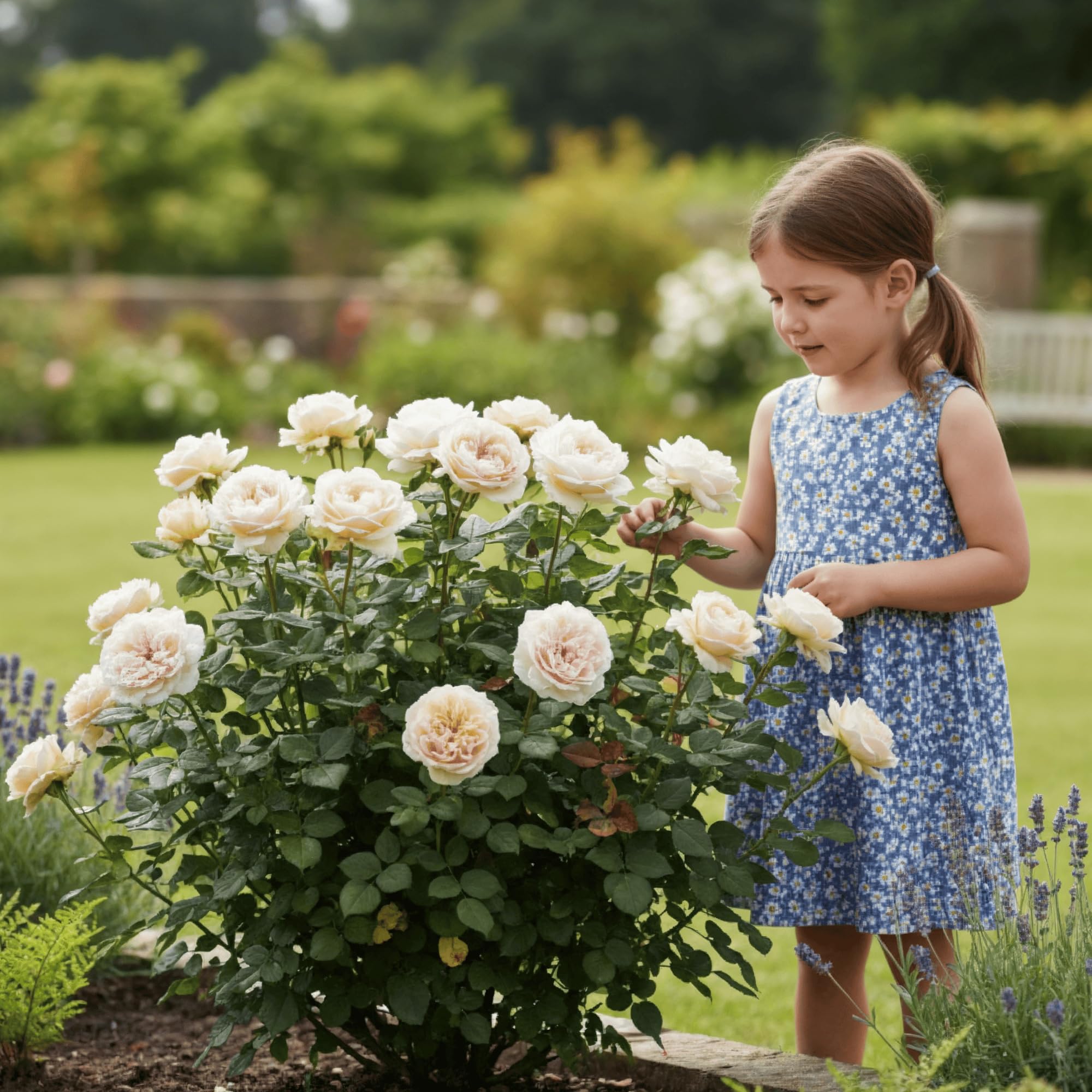 Rose Crème Vivaces Résistantes Plantes de Hollande à Planter Exterieur 1 Plante