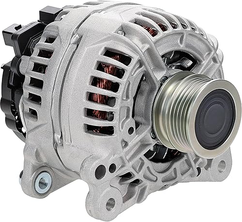 DB Electrical 400-24150 Nuevo alternador para VW Volkswagen 2.5L Beetle 2006-2014, 2.5L Jetta 2011-2014, Passat 2012-2014, 11460N