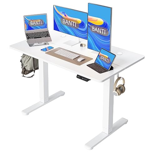BANTI 40'' Electric Standing Desk,Adjustable Height Stand Up Desk,Sit Stand