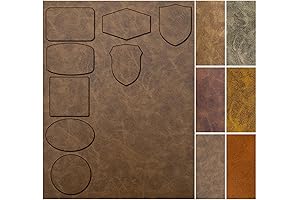 Elegantly Sophisticated Leatherette Sheets with Powerful Adhesive Backing for Effortless Heat-Press Iron Application