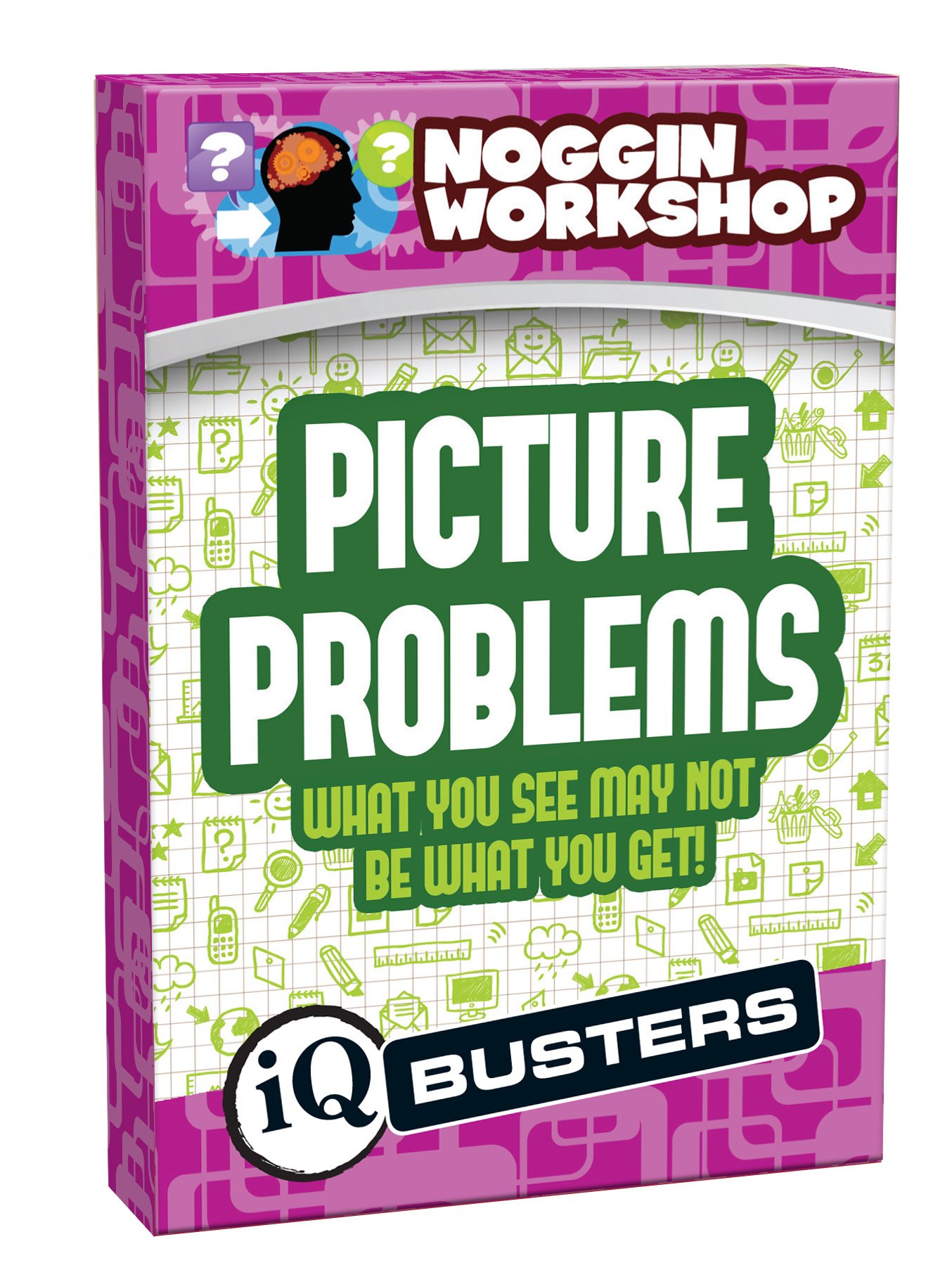 Cheatwell Games Noggin Workshop Picture Problems Puzzle