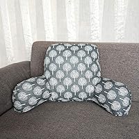 Vista 112 de Bohemian Printed Reading Pillow with Support Arms Soft Bed Rest Pillows Back Support Cushion for Kids Reading Watching TV Sitting Up in Bed Whale