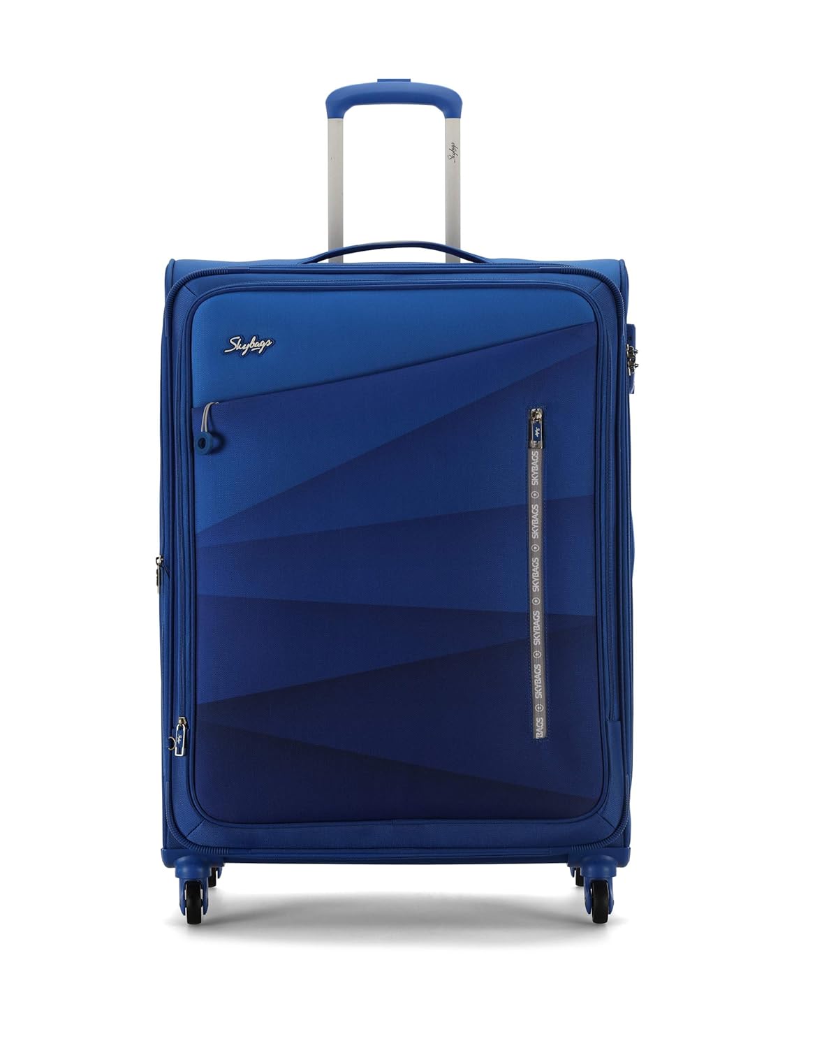 Skybags Polyester 34 cms Soft Trolley Bag (reverb_Blue) Amazon.in