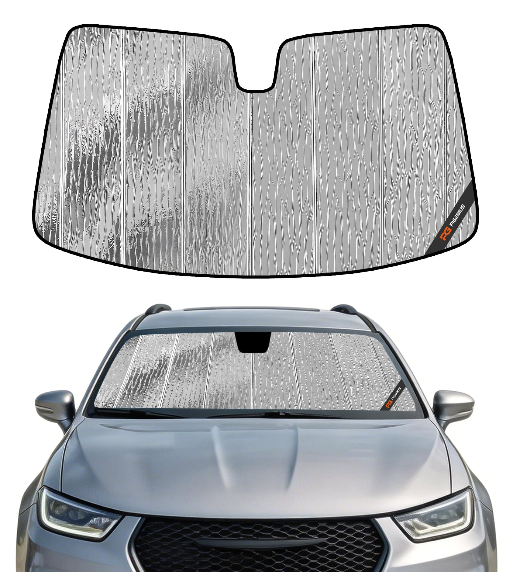 Amazon.com: Pigenius Windshield Sun Shade for Chrysler Pacifica