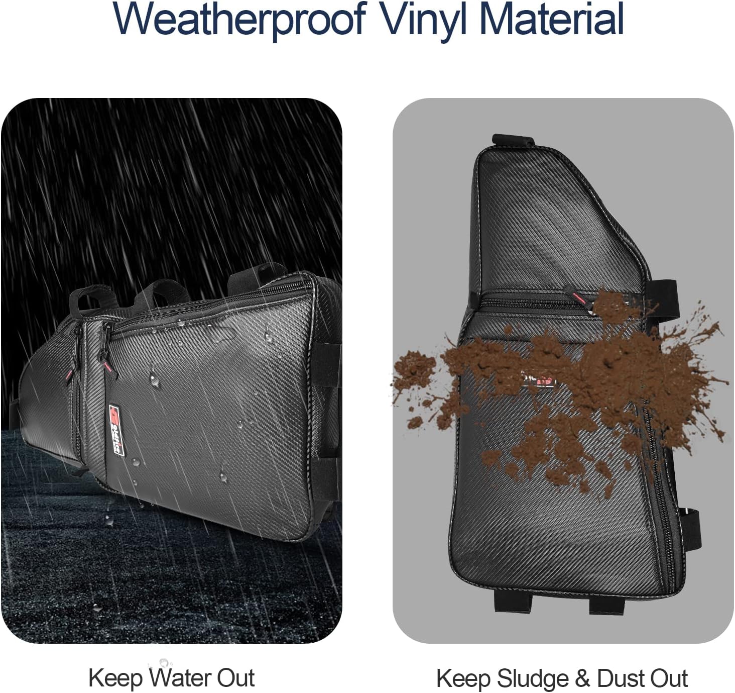 UTV Overhead Bag for Talon, 2 Pack Roof Storage Tools Organizer Gear Bag for 2019 2020 2021 2022 2023 Talon 1000X 1000R Accessories Easy to Access (Black)