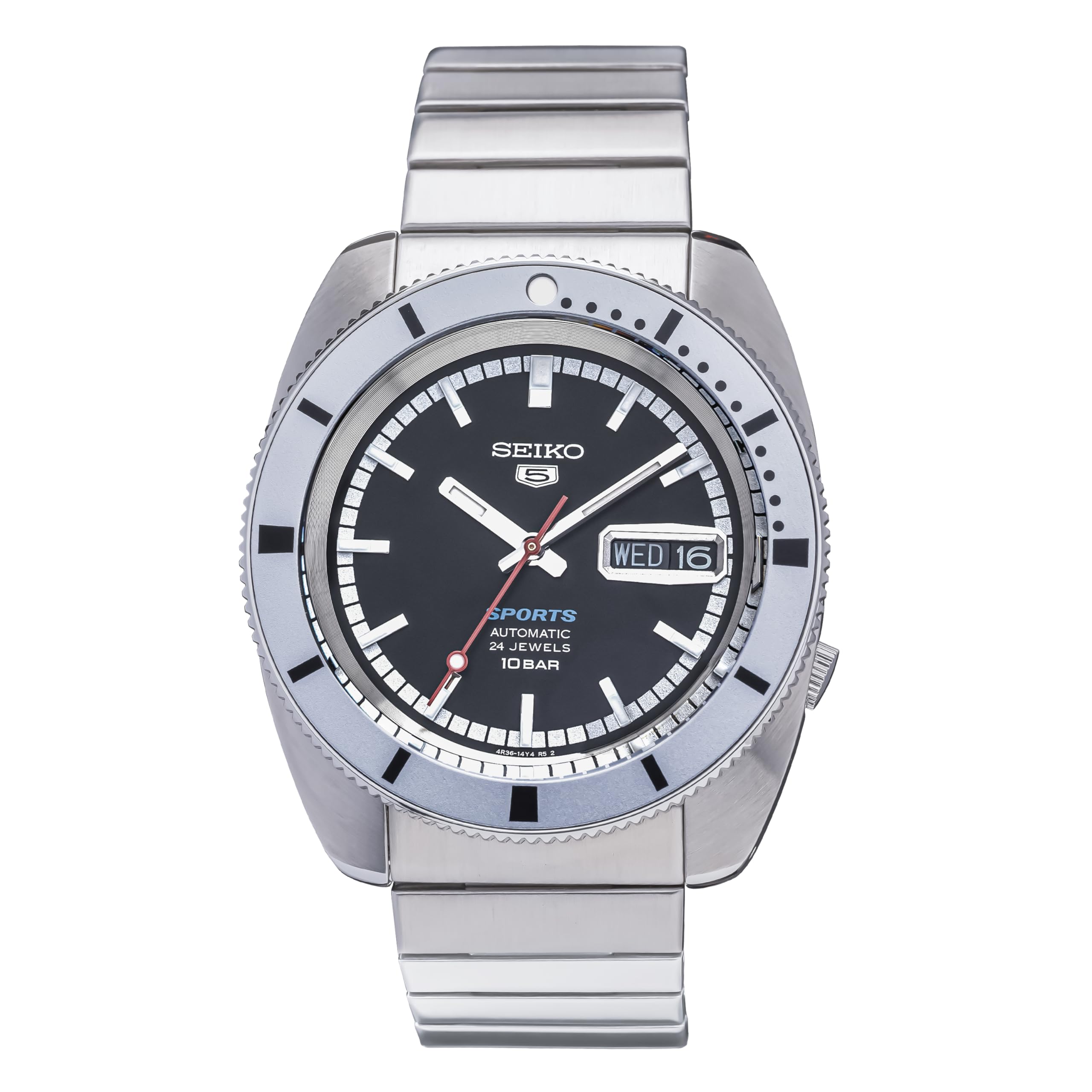 SEIKO Stainless Steel Analog Black Dial Mens Watch-Srpl05K1 (B0D98DJSLT) Amazon Price History, Amazon Price Tracker